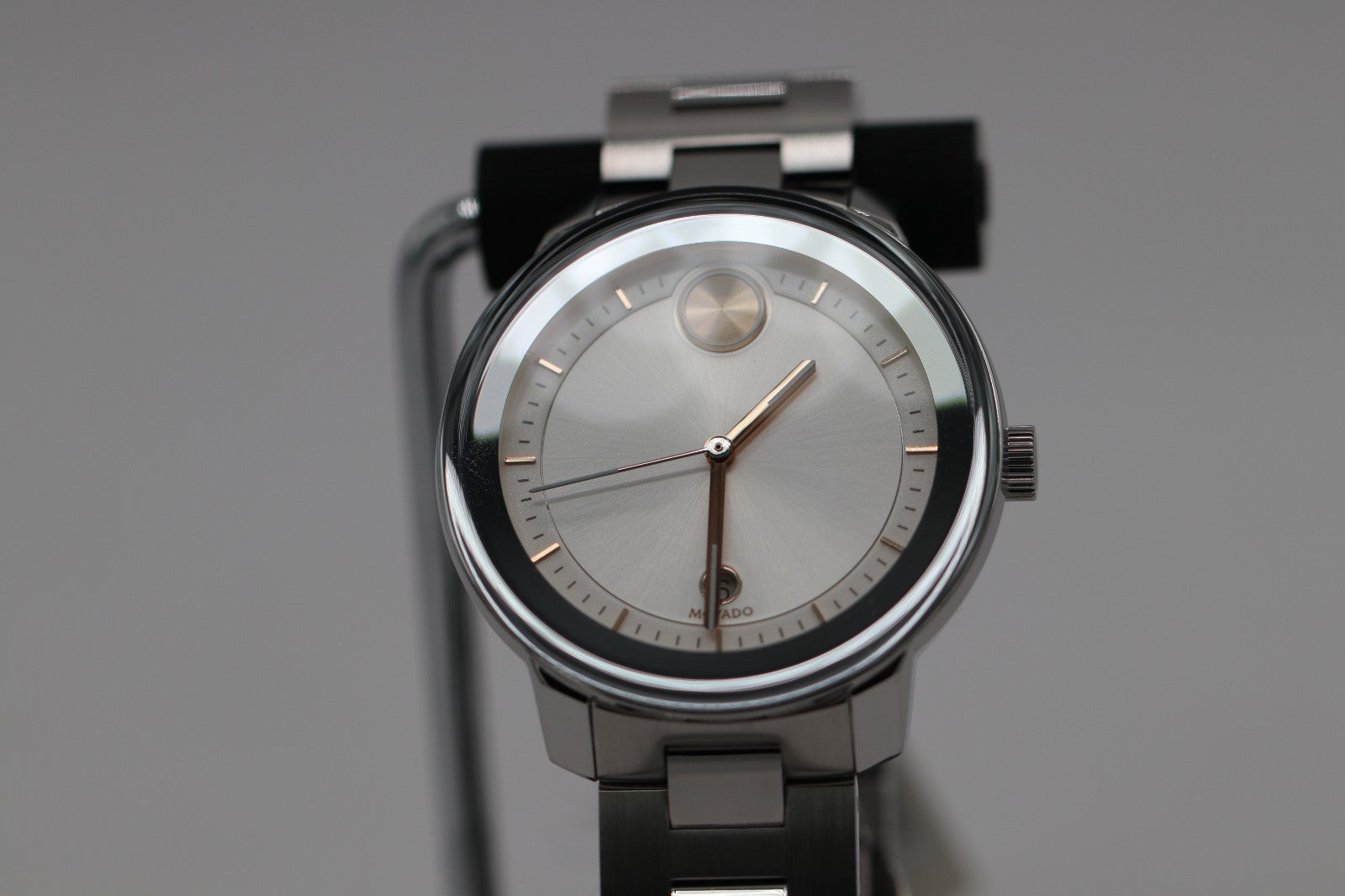 Movado Bold Women’s Verso Stainless Steel Bracelet Watch 3600747