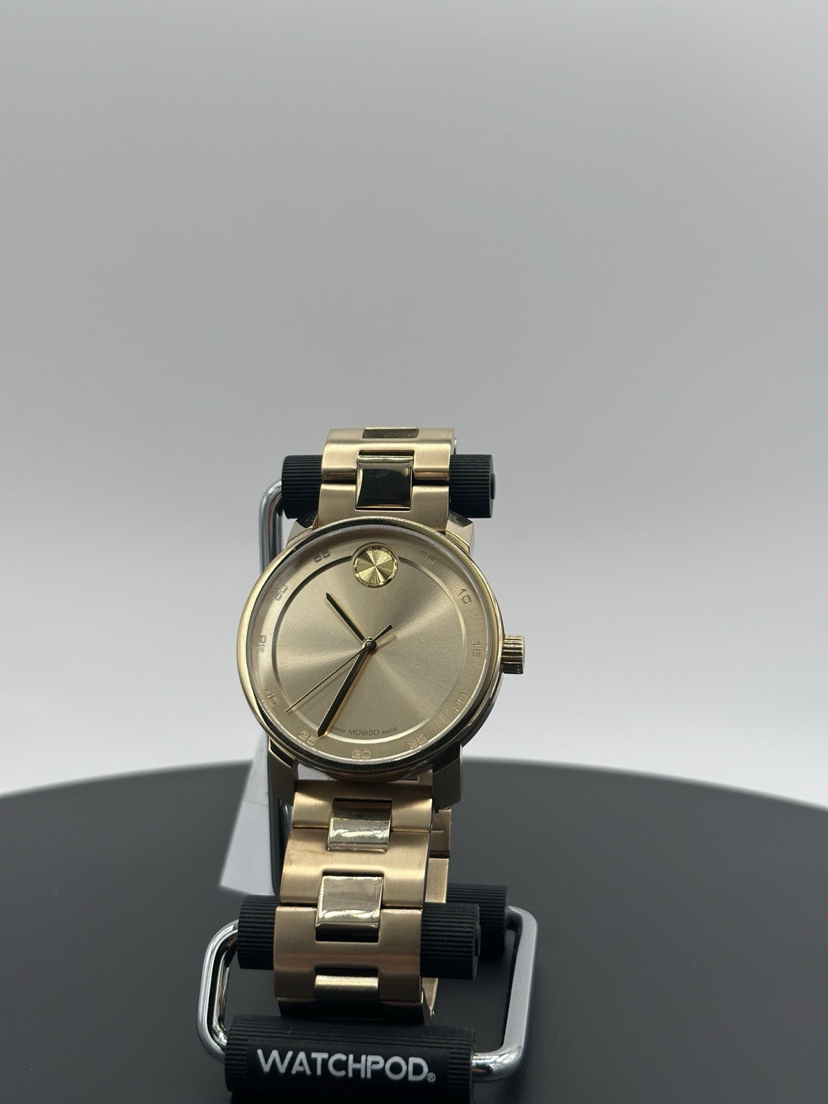 Movado 3600912 Men's New Bold Access Gold-Tone Dial Quartz Watch
