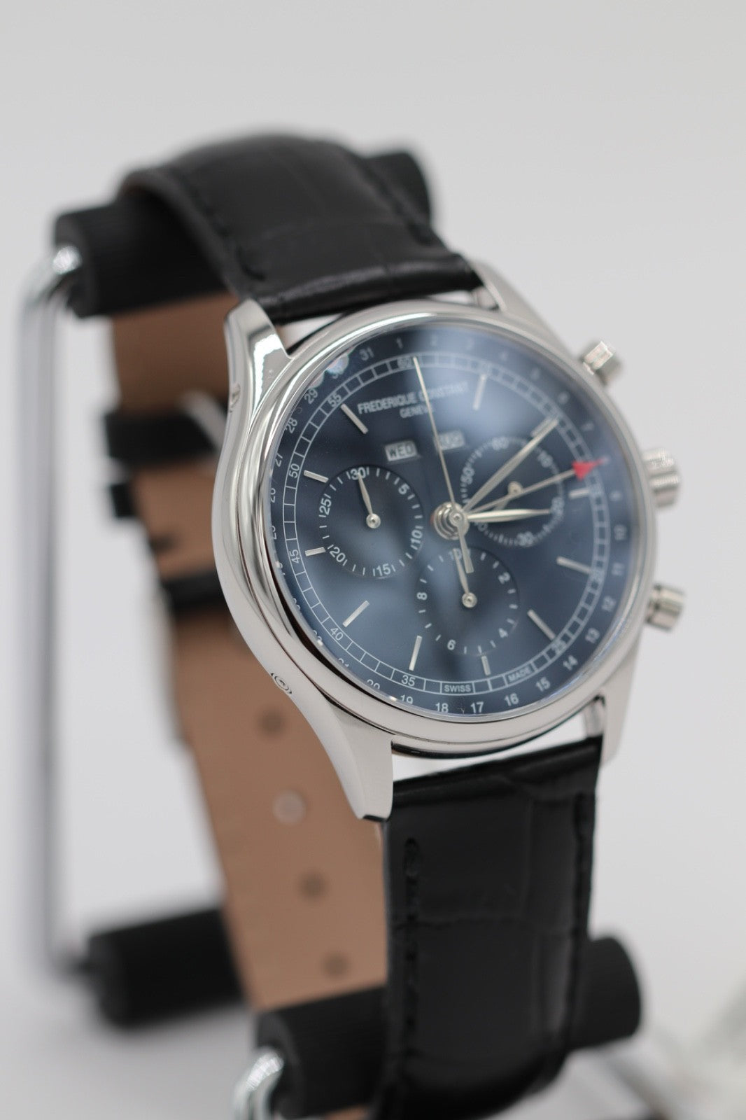 Frederique Constant Classics Chronograph Quartz Blue Dial Men's Watch FC-296N5B6