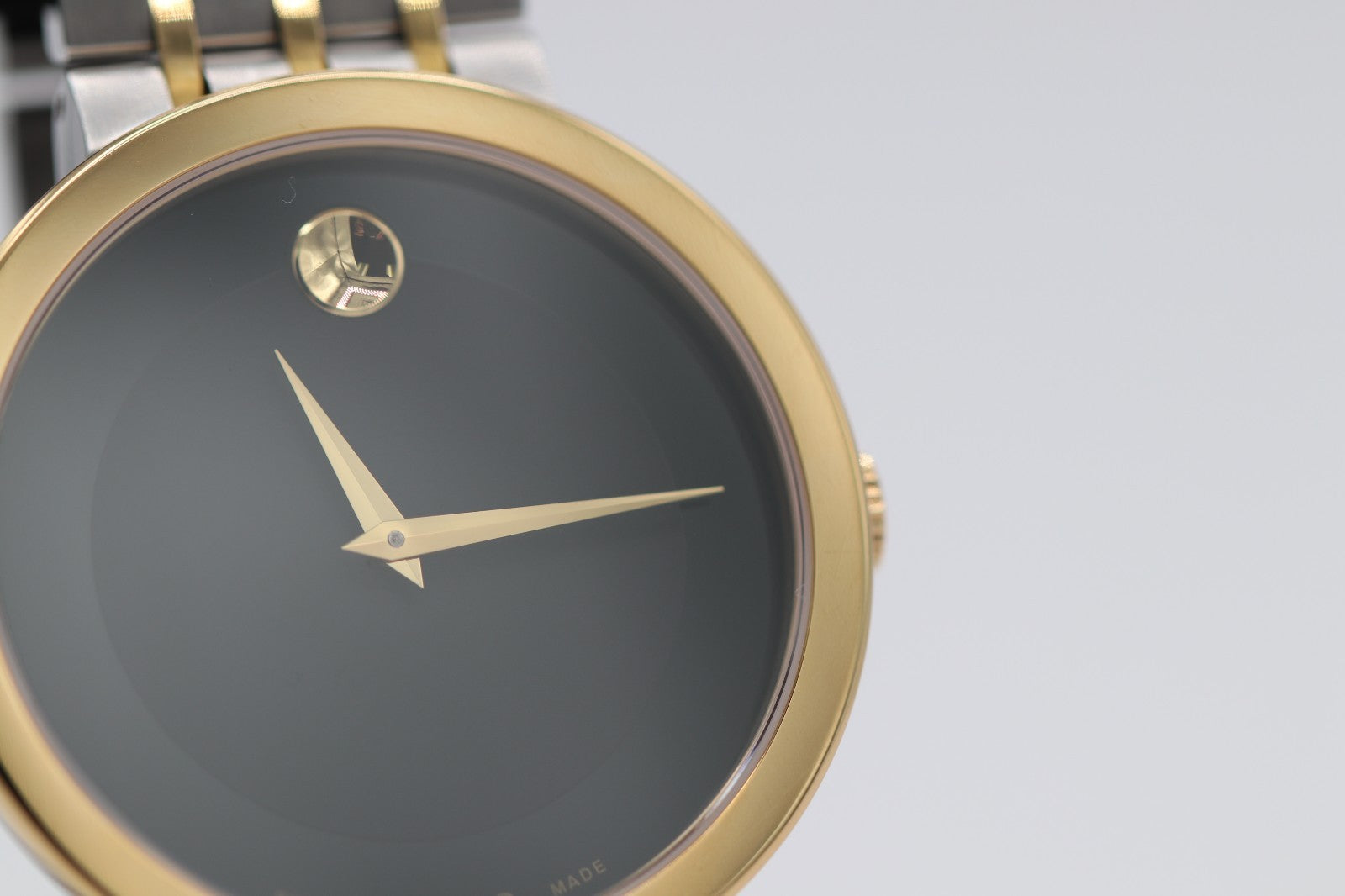 Movado Esperanza Black Museum Men's Watch  39mm 607058