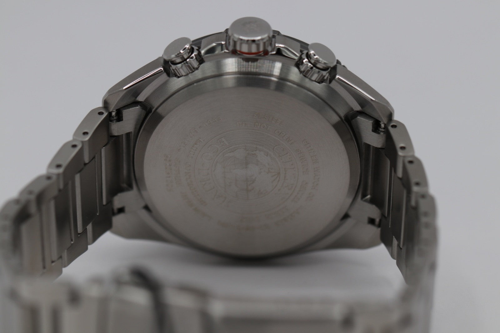 Citizen Eco-Drive CB5034-58L Men's 45mm Atomic S/Steel Chrono Watch