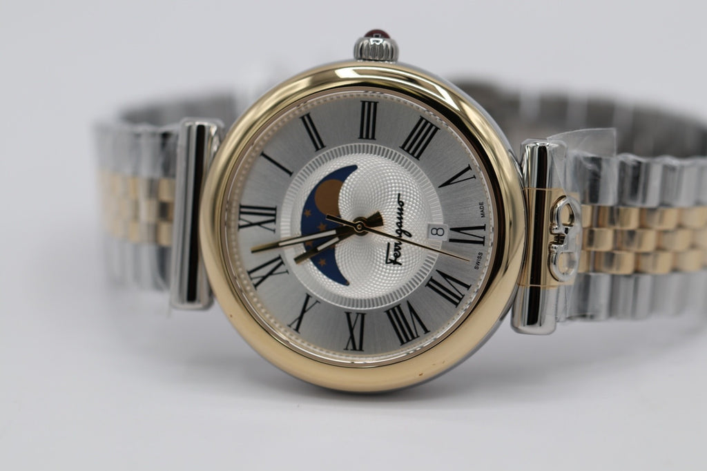 Salvatore Ferragamo Ora SFUW00422 Silver Women's Watch New + Box & Paper's