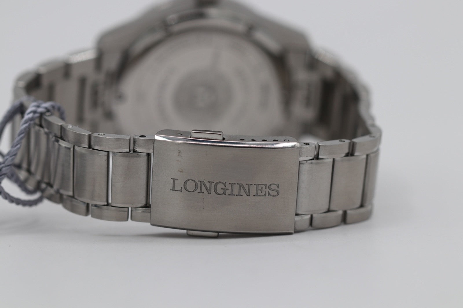 Longines Spirit Zulu Time 42mm Black Dial Steel Men's Watch L38124536