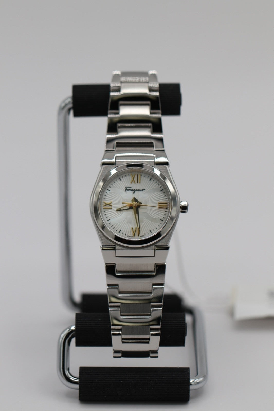 Ferragamo Women's SFYG00121 Vega Pair Quartz Stainless Steel Swiss Watch