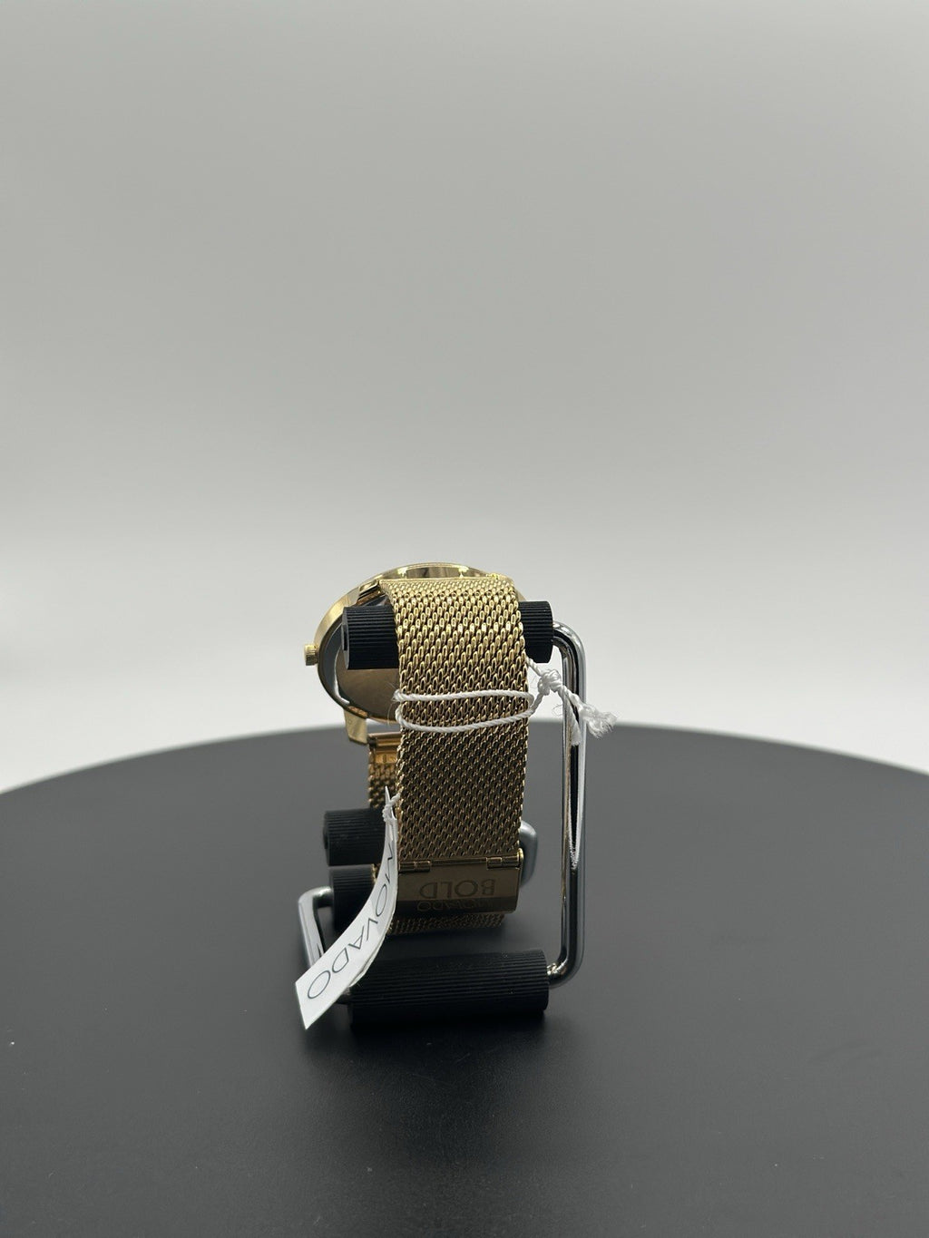 Movado Men's Watch 3600833 Bold Gold Dial Swiss Quartz Steel 42mm Mesh Band