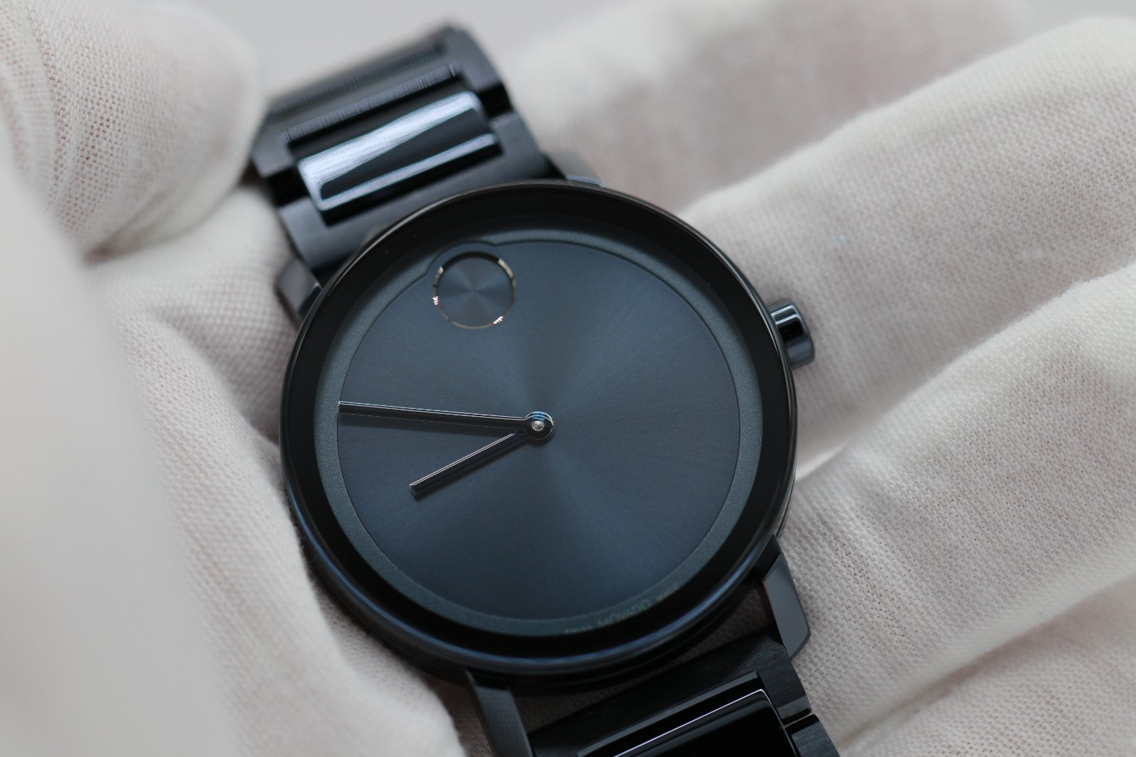 Movado Bold Evolution Blue Dial Blue Steel Unisex Watch 3600797