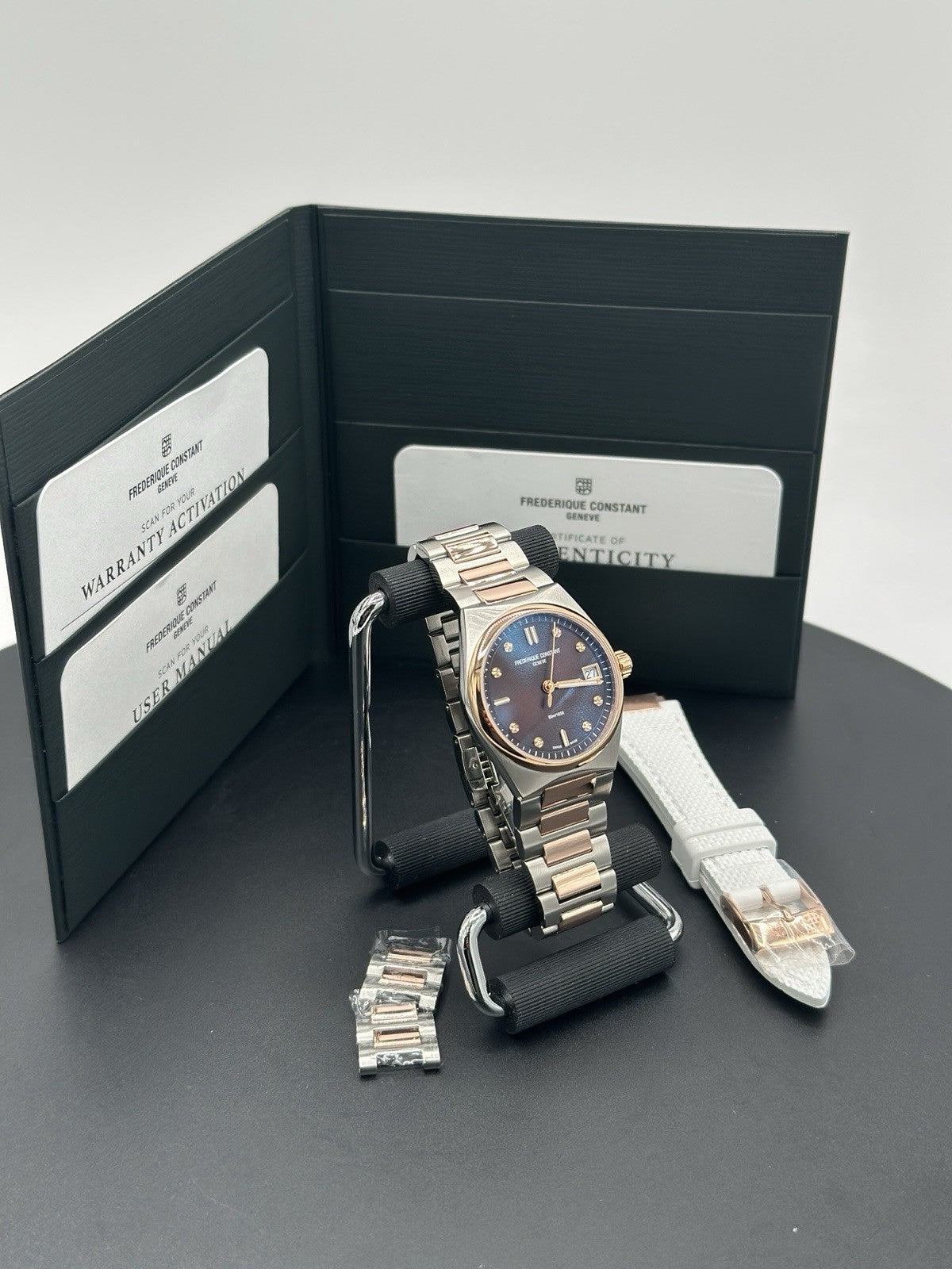 $1795 Frederique Constant Highlife Two-tone Women's Watch FC-240CD2NH2B