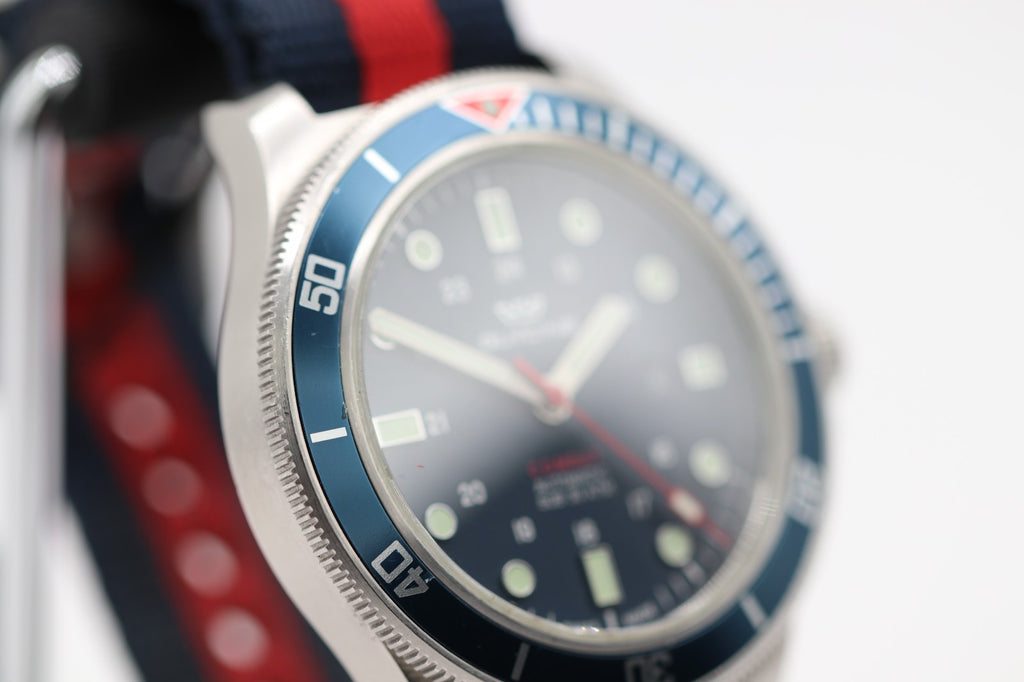 Glycine Combat Sub GL0257 Stunning Cadet Blue Dial