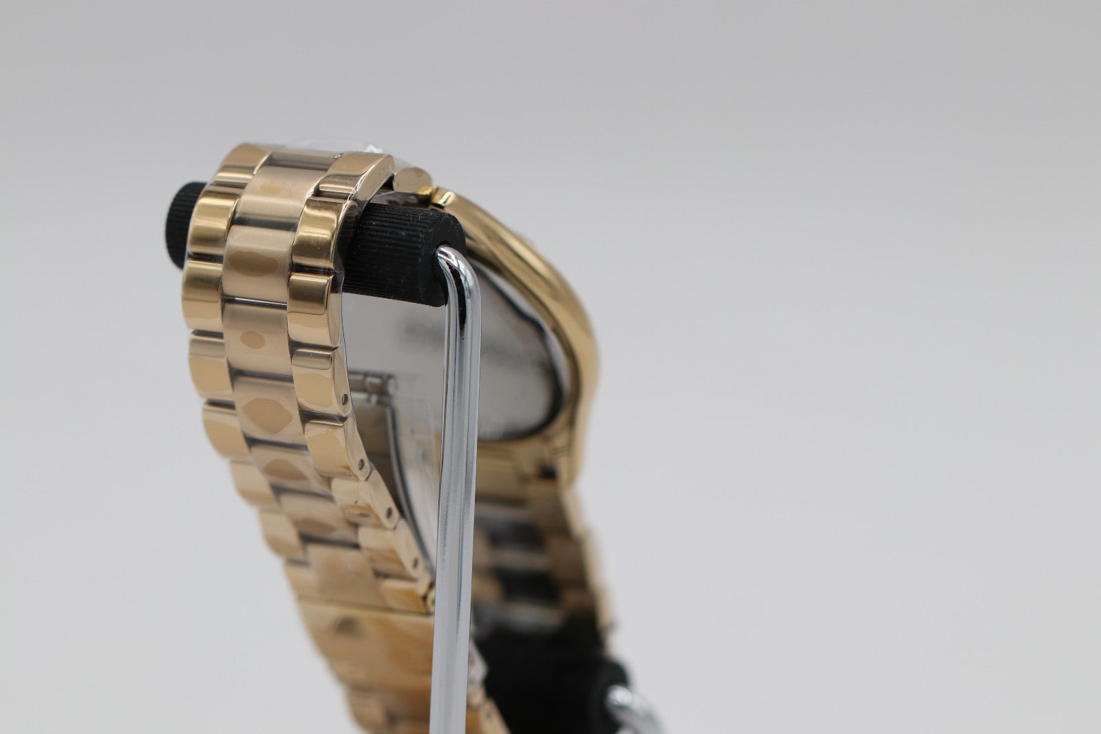 Michael Kors Slim Runway 42 mm SS Case Women's Gold-Tone Watch MK3179