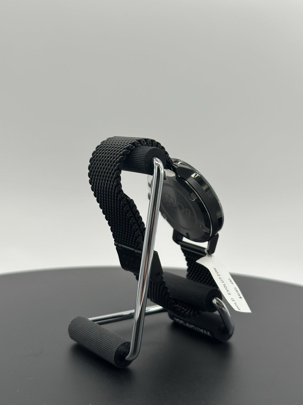 NEW Movado BOLD Evolution Black Ion Plated 40mm Watch Mesh Band 3600792