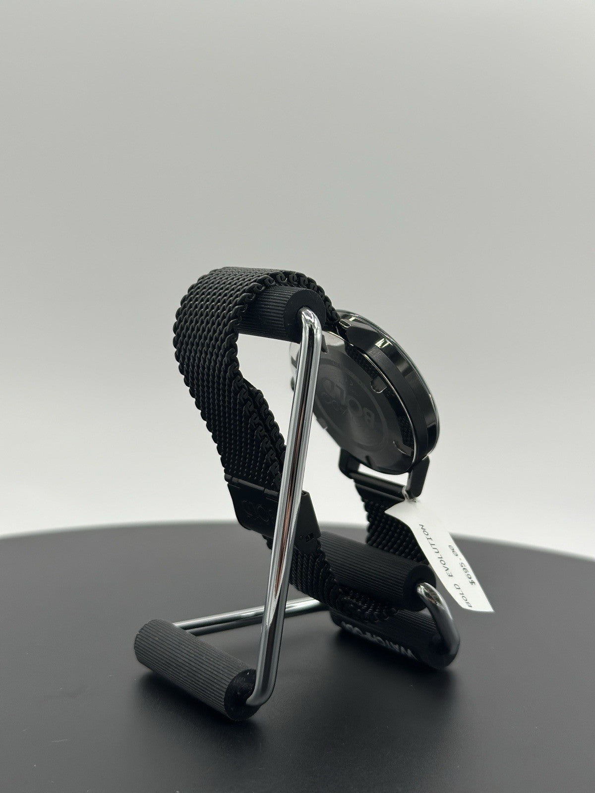 NEW Movado BOLD Evolution Black Ion Plated 40mm Watch Mesh Band 3600792