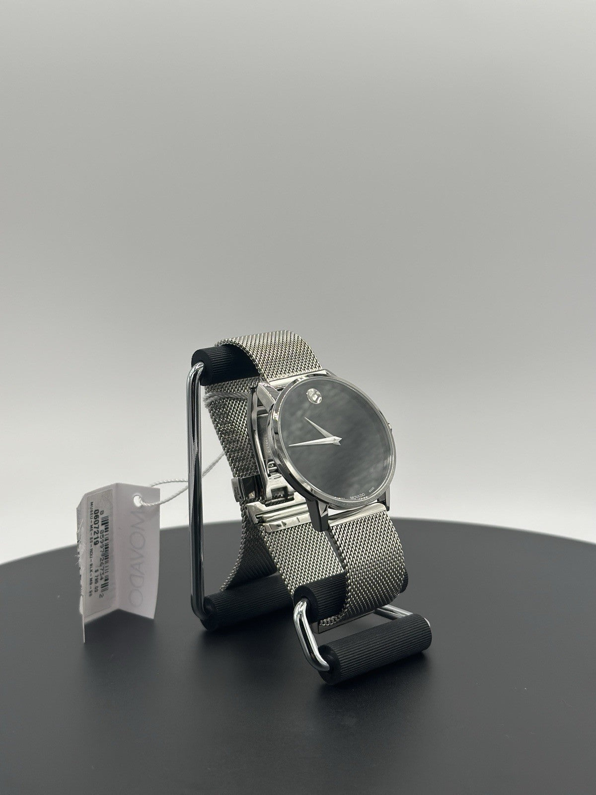 Movado Men's Museum Black Dial Watch - 607219
