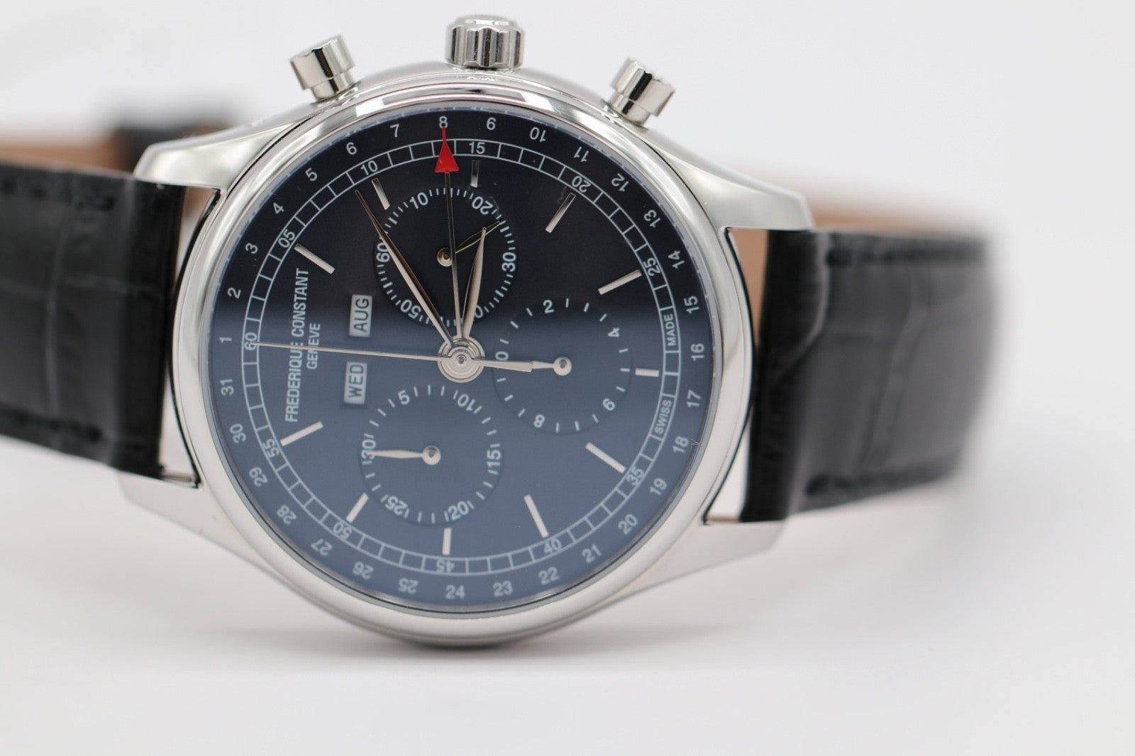 Frederique Constant Classics Chronograph Quartz Blue Dial Men's Watch FC-296N5B6