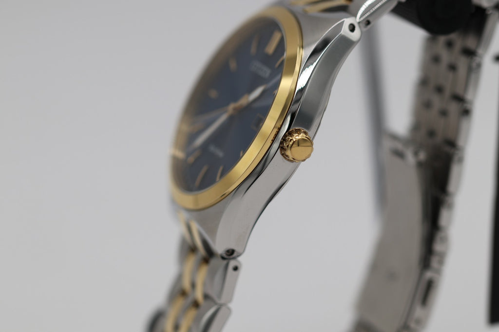 Citizen Corso Eco-Drive Blue Dial Two-tone Men's Watch BM7334-58L | MSRP $350