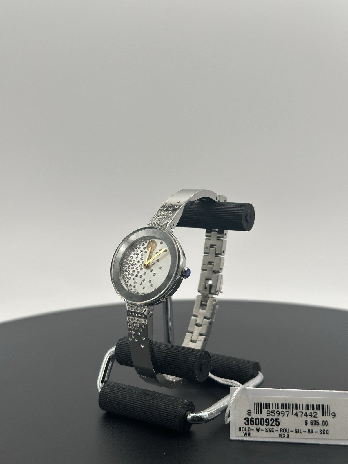 Movado Bold Women's Crystals Stainless Steel Quartz Watch 3600925