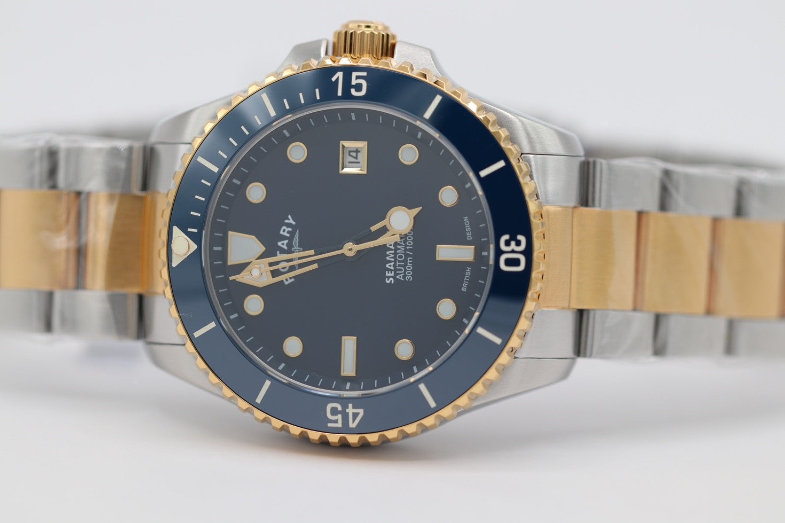 Rotary - Seamatic, Stainless Steel Men's Automatic Watch - GB05436/05