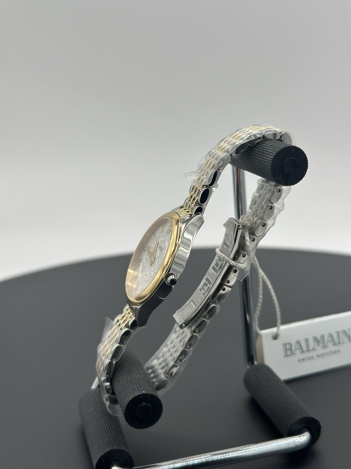 NEW Balmain B39123912 Swiss Balmain de Balmain Two-Tone Stainless Steel Bracelet