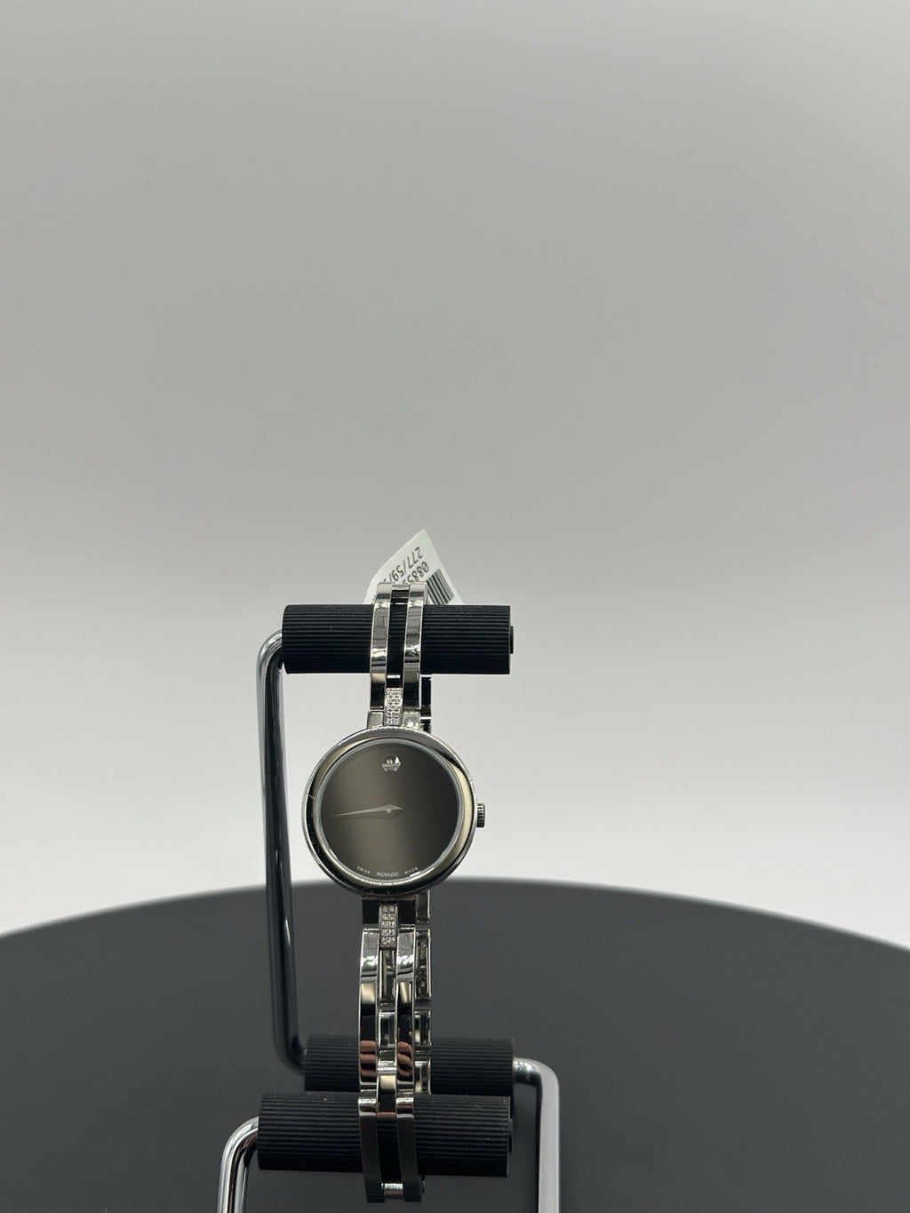 Movado 0607471 Esperanza Black Museum Dial w/Concave Dot Diamond Women's Watch