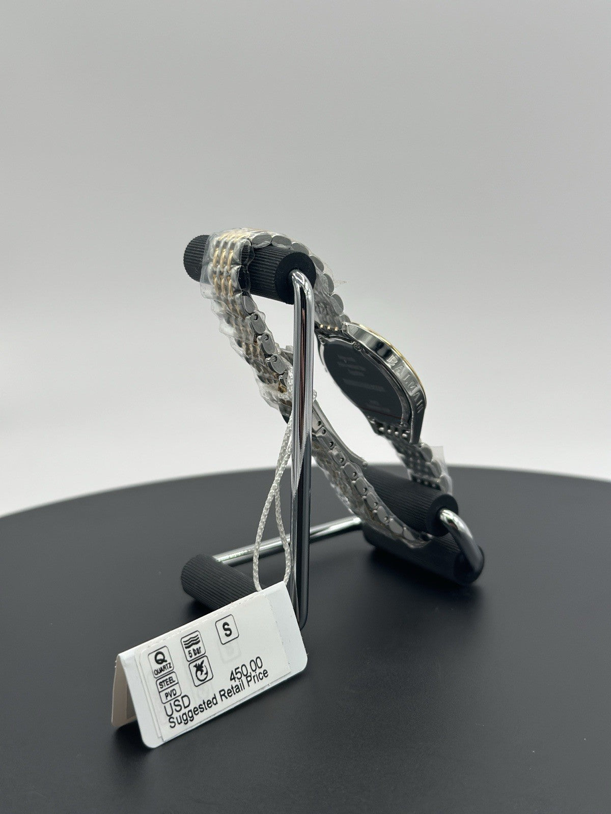 NEW Balmain B39123912 Swiss Balmain de Balmain Two-Tone Stainless Steel Bracelet