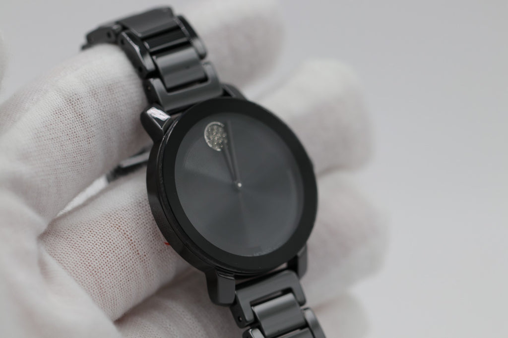 Movado Bold Evolution 2.0 Women's Black Ceramic Quartz Watch 3601235