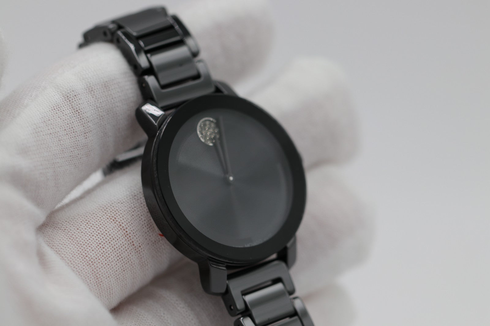 Movado Bold Evolution 2.0 Women's Black Ceramic Quartz Watch 3601235