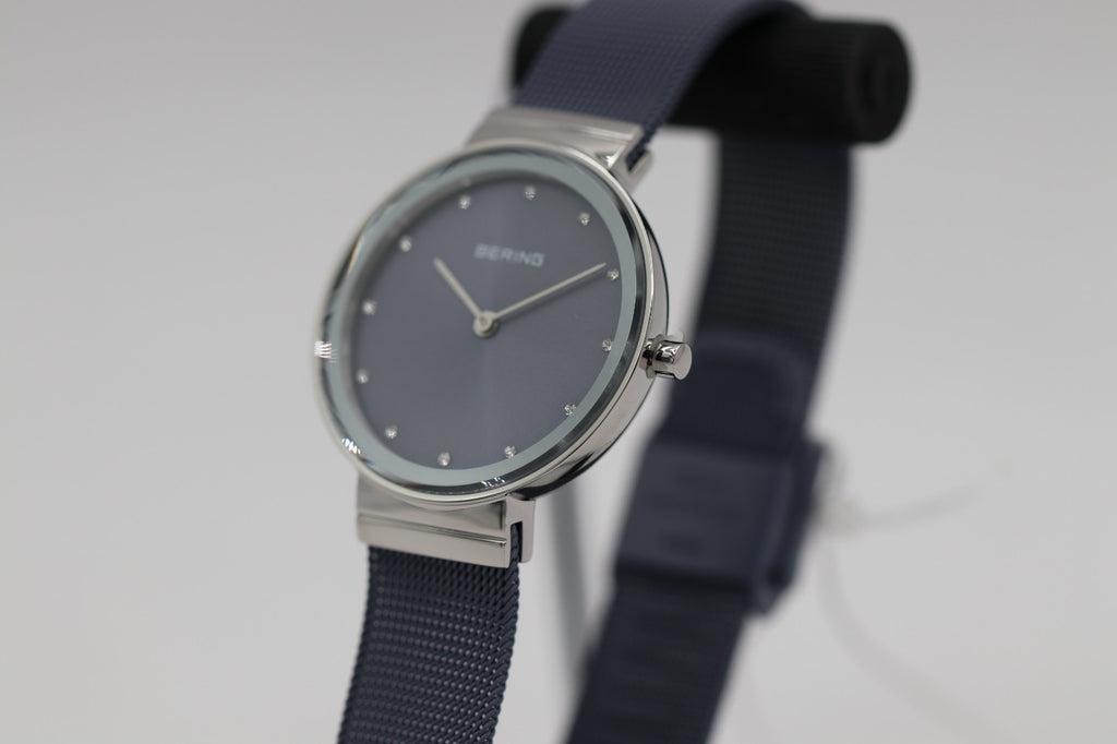 Bering Classic Women's Quartz Watch 31mm Stainless Lavender Dial  10131-909