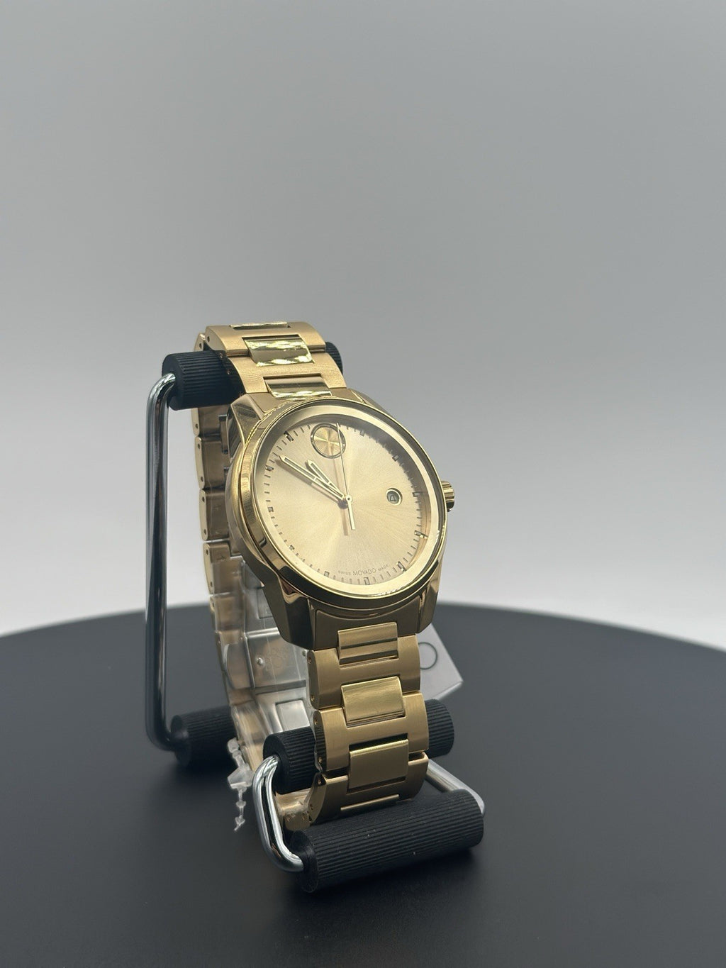 Movado Bold Verso Men's Gold Tone PVD Stainless Steel Quartz Watch 3600861
