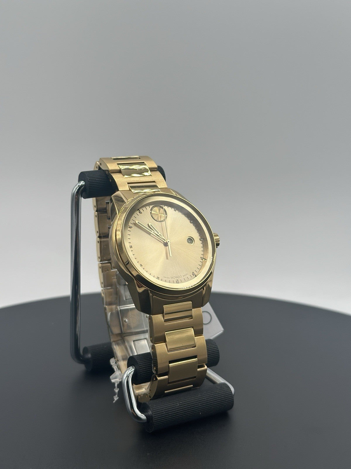 Movado Bold Verso Men's Gold Tone PVD Stainless Steel Quartz Watch 3600861