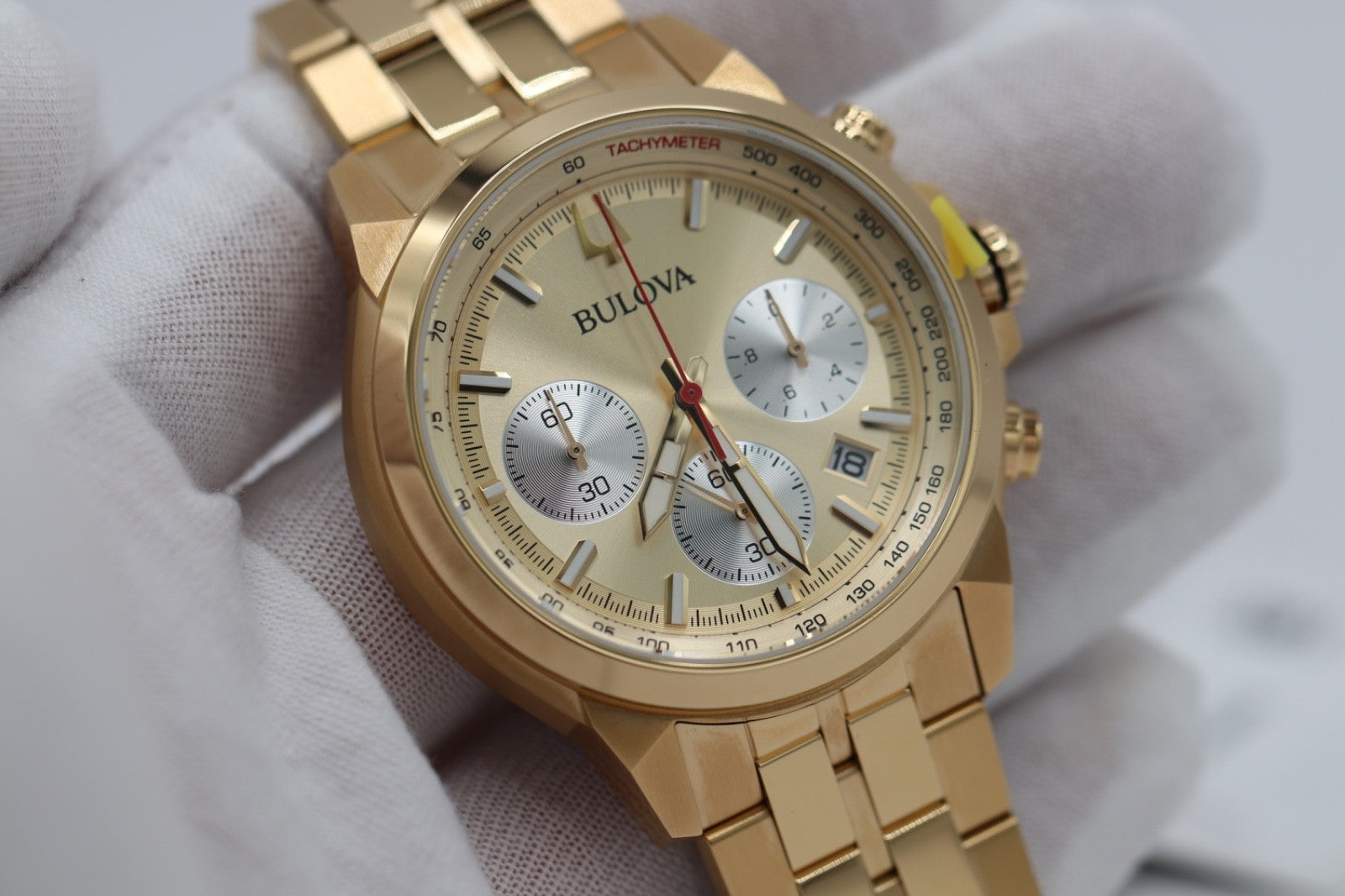 Bulova 97B217 Classic Chronograph Stainless Steel Quartz Men's Watch
