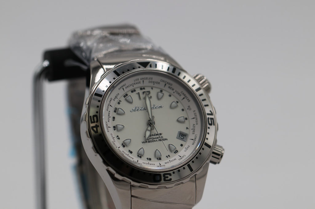 Abingdon Co. Women's Marina Diver's Multifunctional Titanium Bracelet  40mm