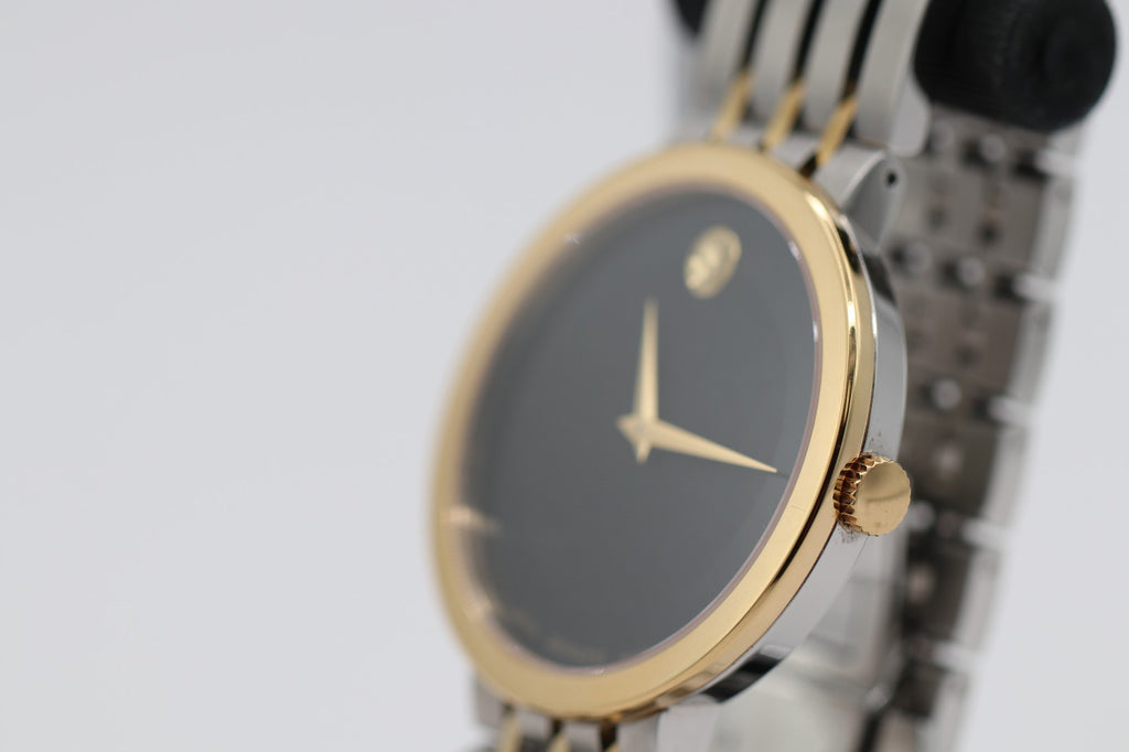 Movado Esperanza Black Museum Men's Watch  39mm 607058