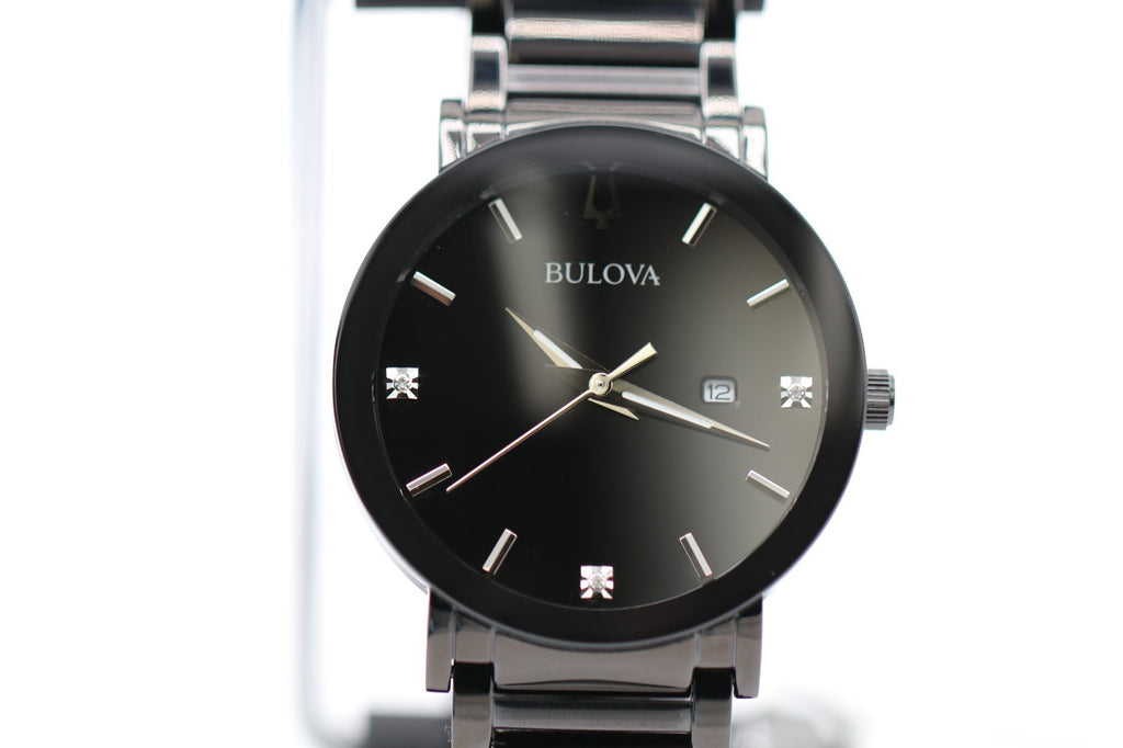 Bulova Futuro Modern 98D144 42mm Black Stainless Steel Men's Wristwatch