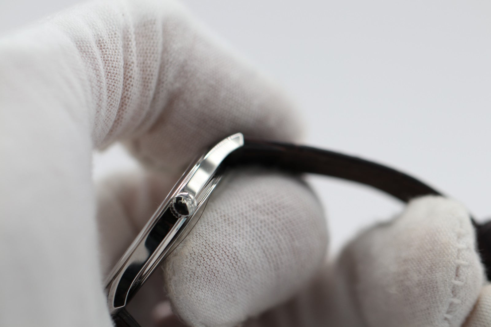 Tissot Tradition 5.5 Lady T0632091603800 - 31mm Silver Dial, Brown Leather Strap