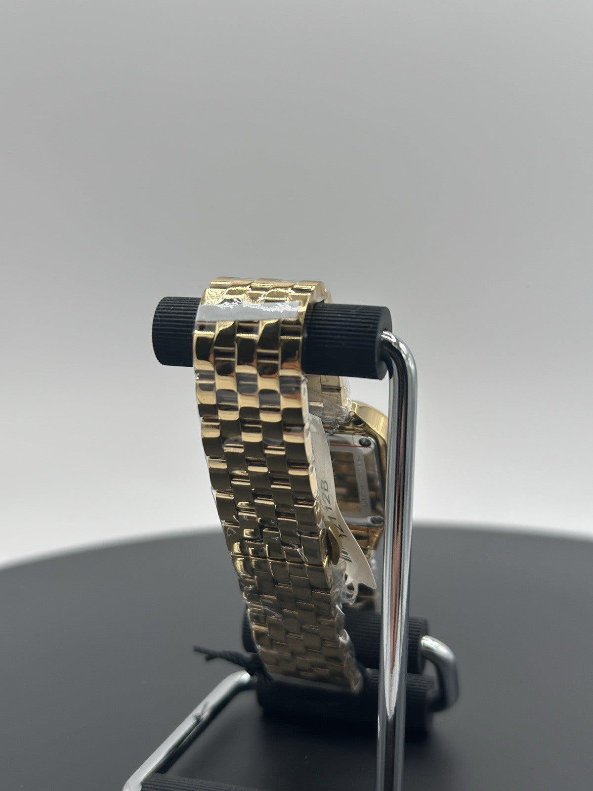 GV2 by Gevril Women's Milan 12112B Swiss Quartz IPYG Gold Steel Diamond Watch