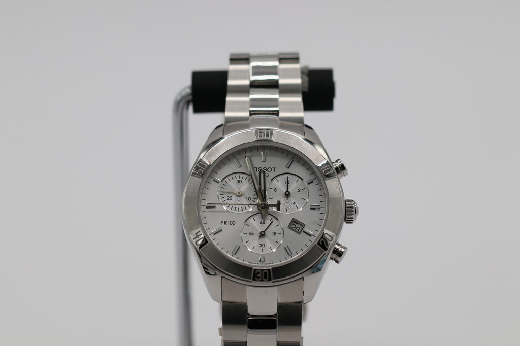 Tissot PR 100 Sport Chronograph Stainless Steel 38mm Watch T101.917.11.031.00
