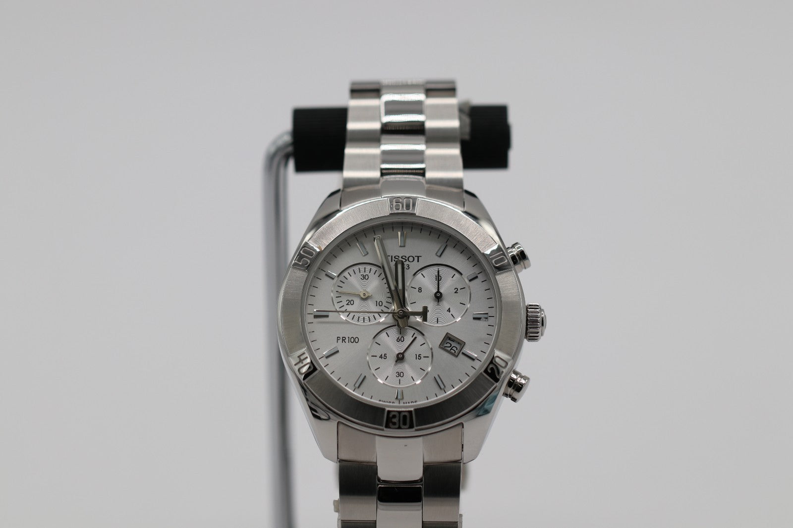 Tissot PR 100 Sport Chronograph Stainless Steel 38mm Watch T101.917.11.031.00