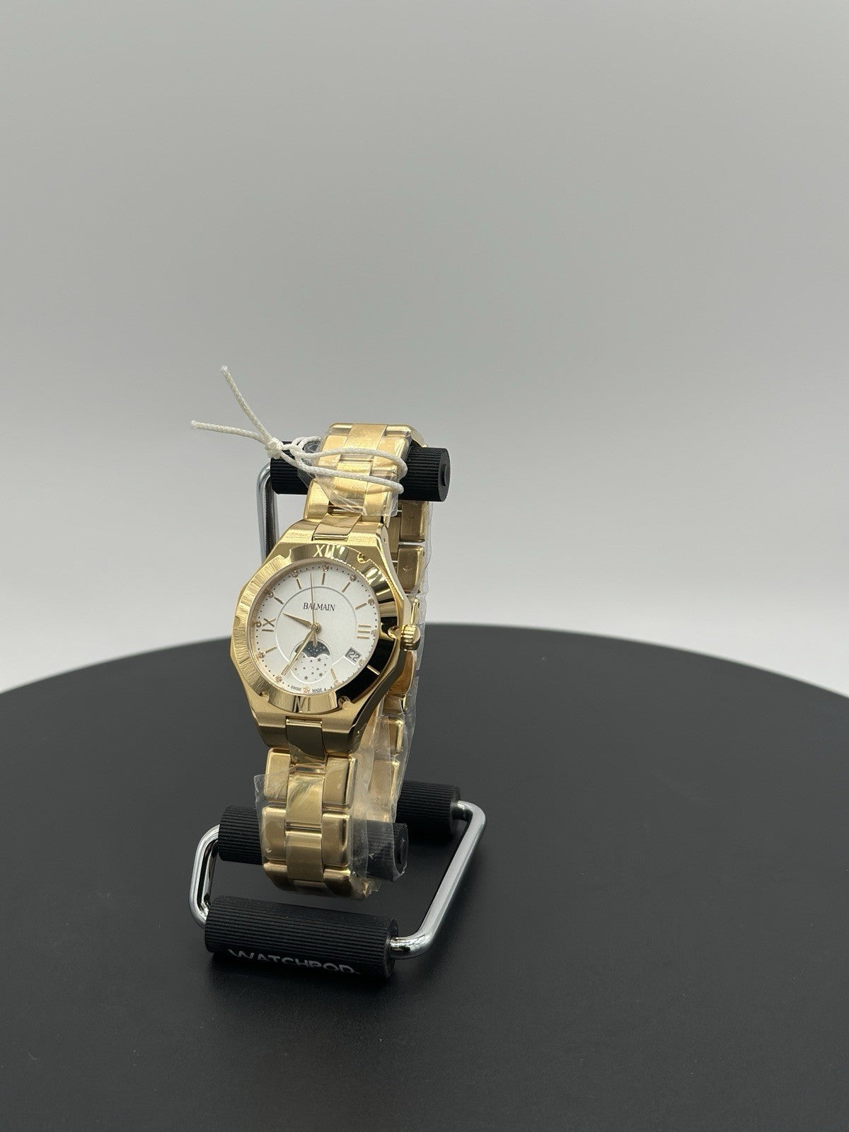 BALMAIN BE BALMAIN B45903322 MOONPHASE DIAMOND PVD GOLD WOMEN'S WATCH 33 MM NEW