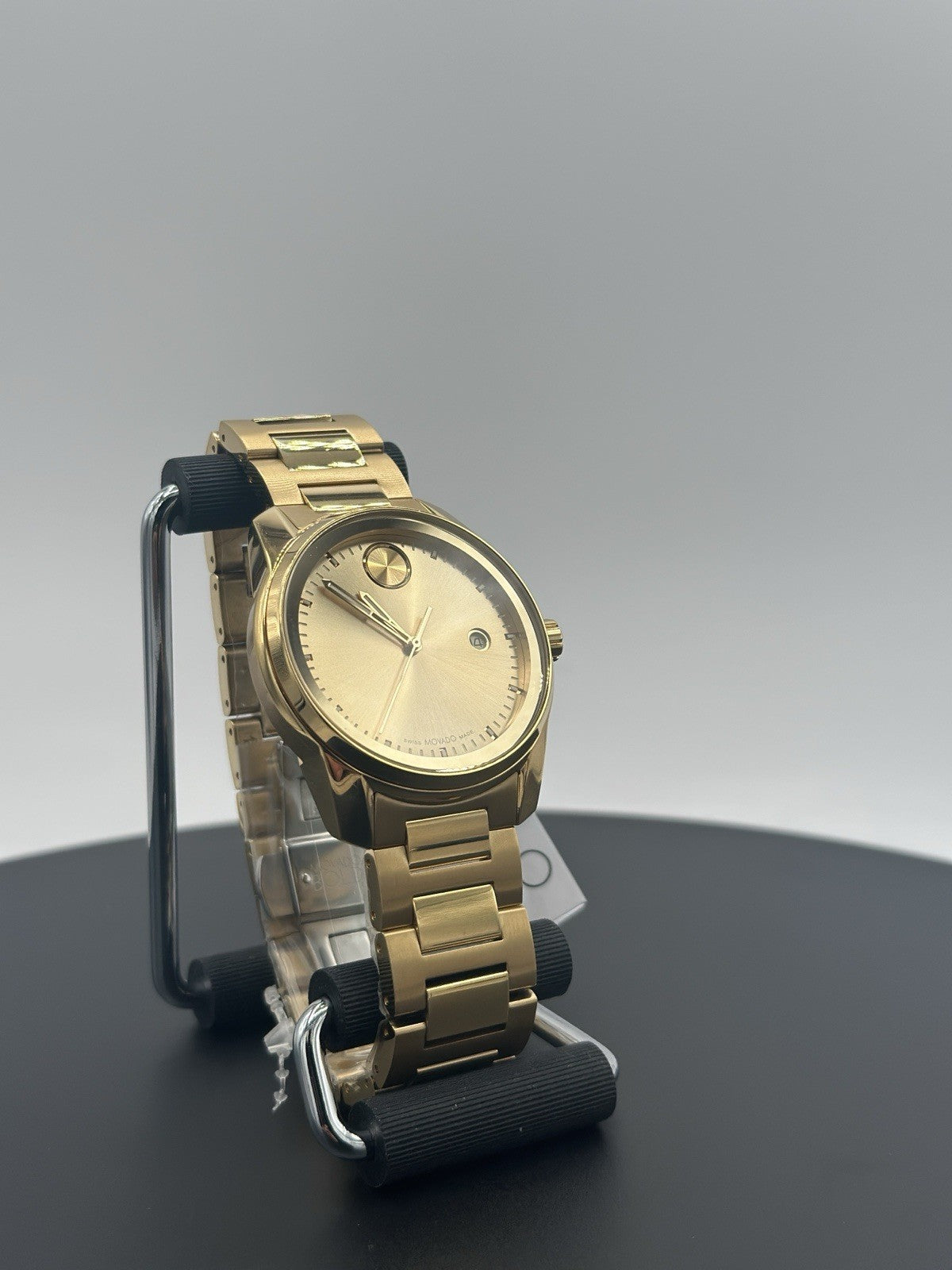 Movado Bold Verso Men's Gold Tone PVD Stainless Steel Quartz Watch 3600861