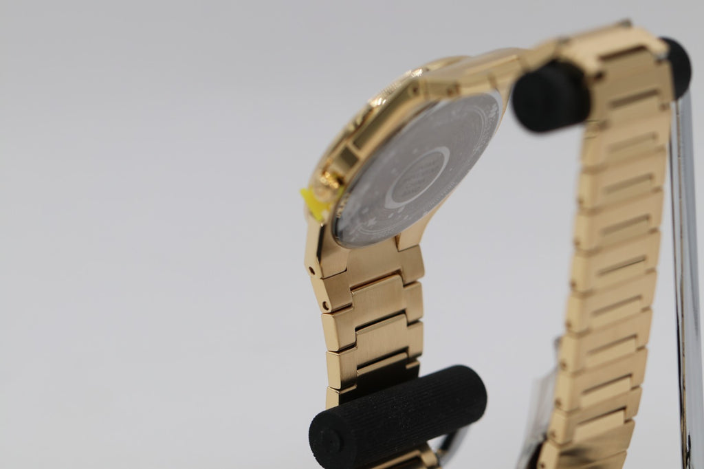 Bulova - Gold Blue Dial Classic SS Men's Quartz Watch - 97B233 - MSRP $425