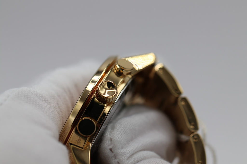 Movado Bold Gold Chronograph Dial Men's Watch 3600485