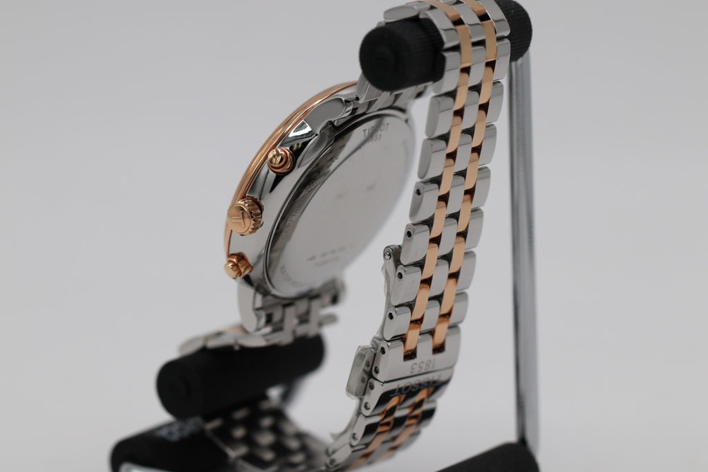 Tissot Carson Premium Rose Gold White Dial 41m Mens Watch T1224172201100