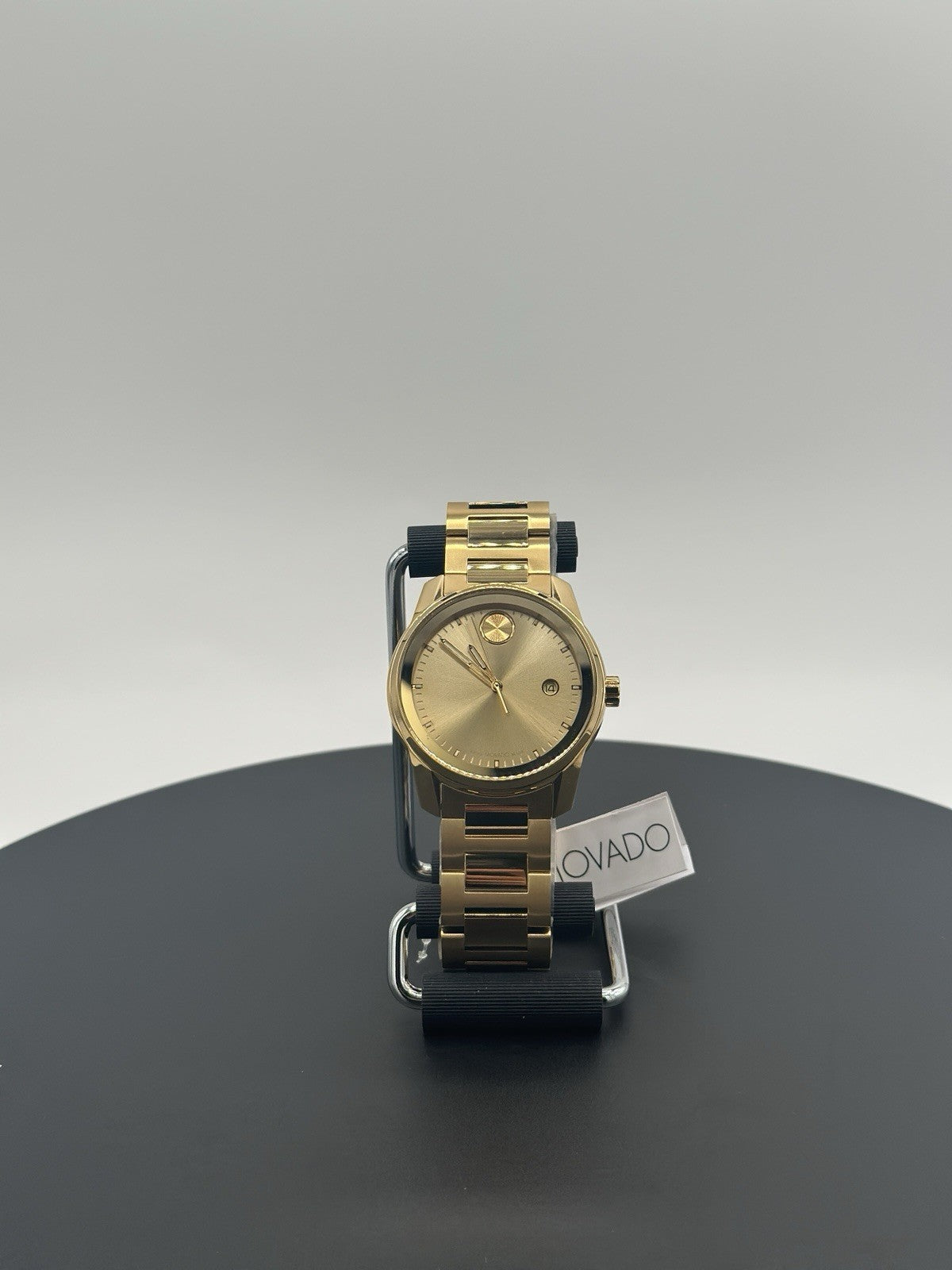 Movado Bold Verso Men's Gold Tone PVD Stainless Steel Quartz Watch 3600861