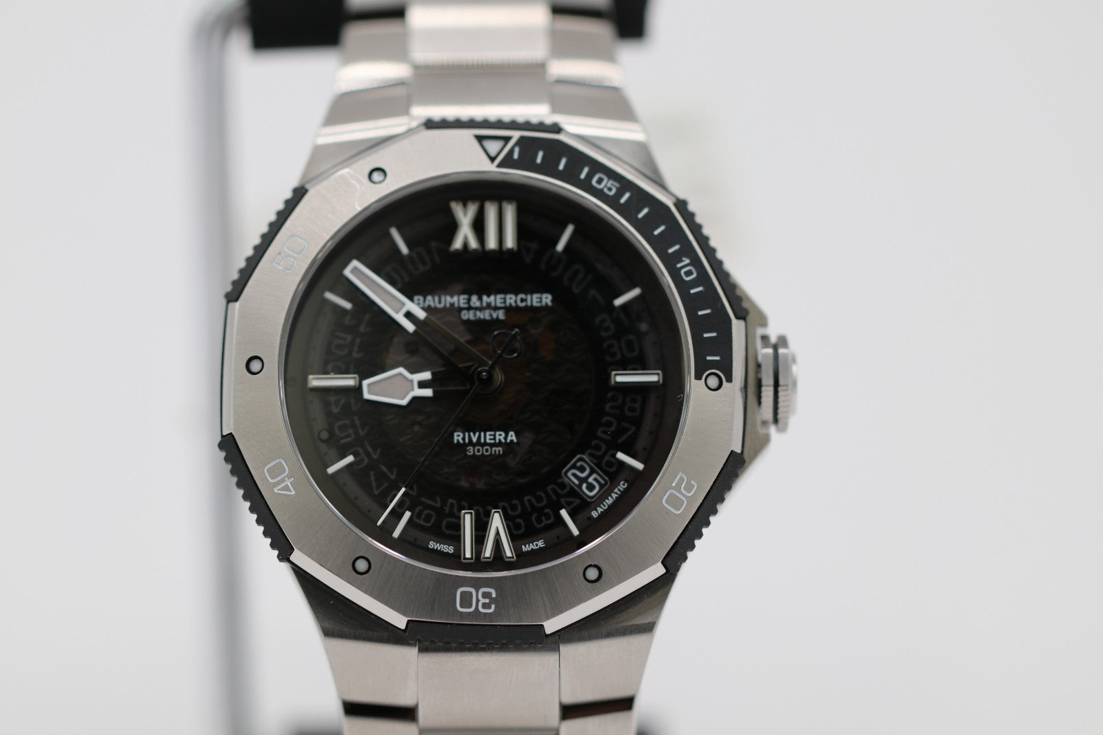Baume et Mercier Riviera Automatic Grey Dial Men's Watch M0A10717
