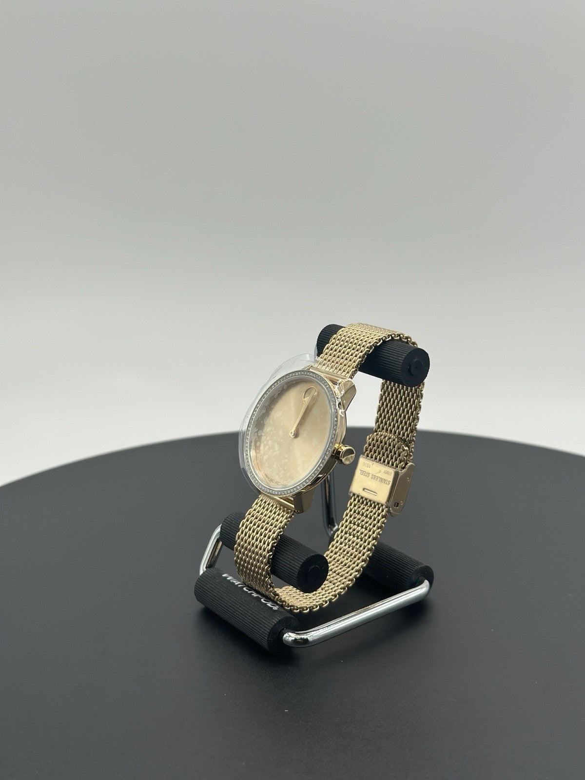 Movado Women's Watch 3600841 Bold Swiss Quartz Gold Dial Stainless Steel 34mm