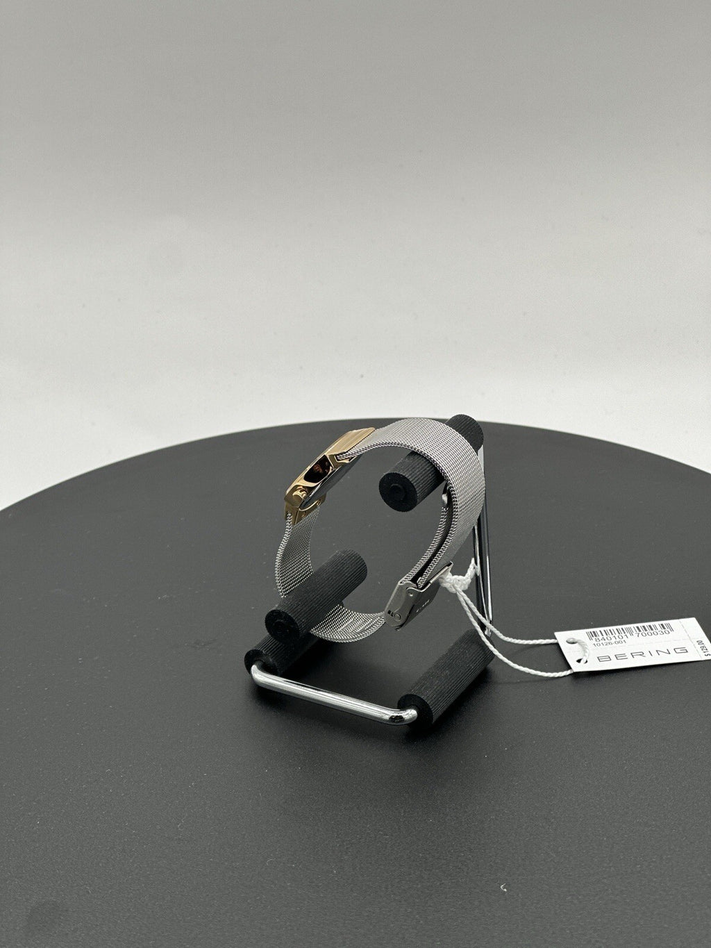 Bering Time Classic Ladies Gold-Plated Mesh Watch 10126-001 (Women's)