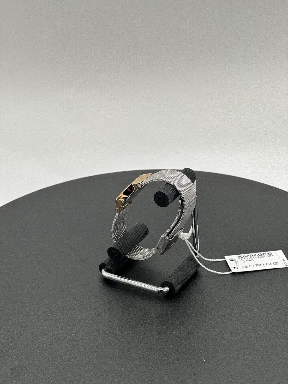 Bering Time Classic Ladies Gold-Plated Mesh Watch 10126-001 (Women's)