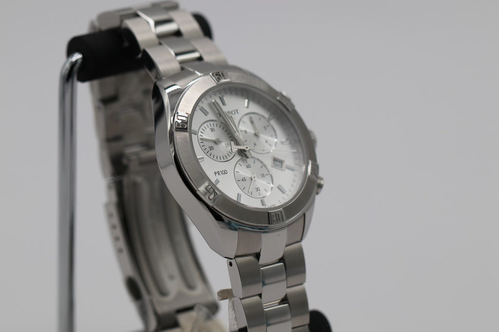 Tissot PR 100 Sport Chronograph Stainless Steel 38mm Watch T101.917.11.031.00