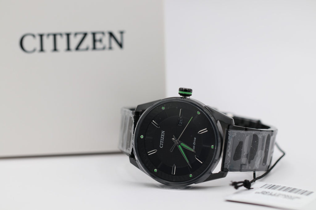 Citizen Eco-Drive BM6985-55E Men CTO Black  Bracelet 42mm Watch Brand New