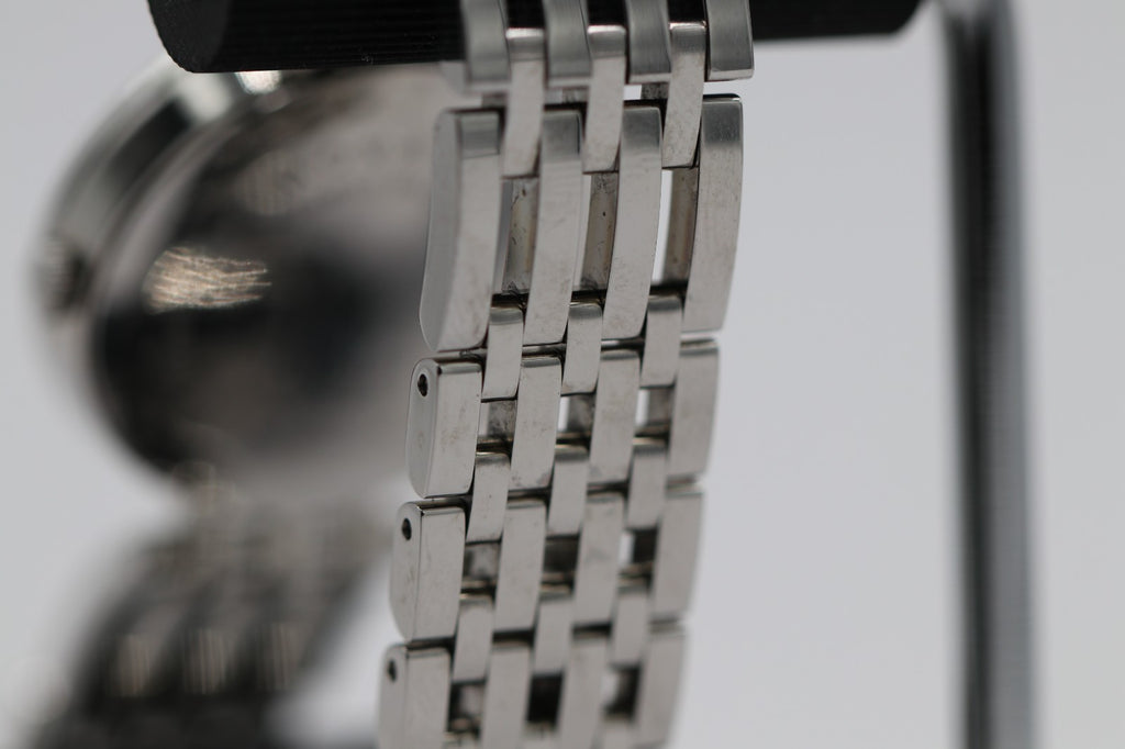 Movado Womens Watch 0607052 Esperanza Diamond Black Dial Swiss Quartz Steel 28mm