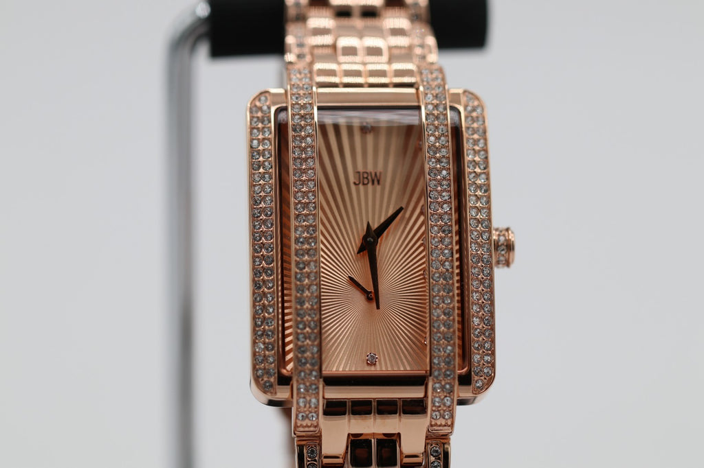 JBW Mink Rose Dial 18kt Rose Gold-plated Ladies Watch J6358C